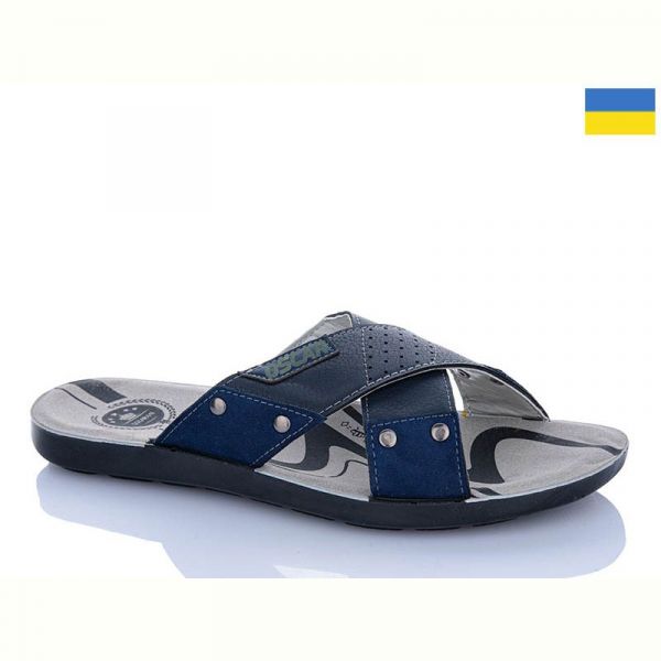 Шлепанцы Oskar 2026 синій