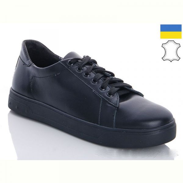 Кроссовки Arto 220 кожа черный