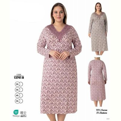Ночнушка Cotpark 13741B pink