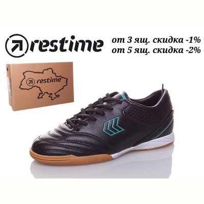 Кеды Restime DWB19703 black-cyan