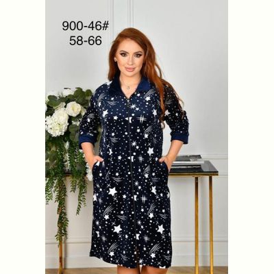 Халат Anion 900-46 navy