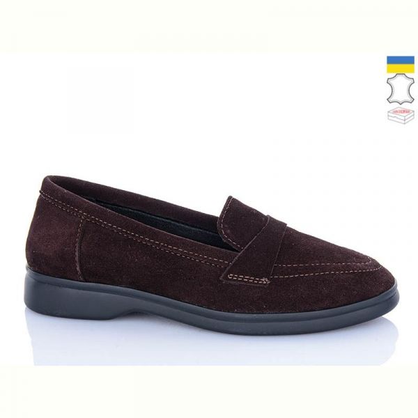 Туфли Garti 401 коричневий замш