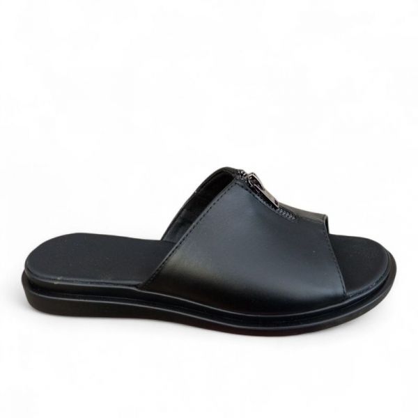 Шлепанцы DvaShoes Bad-02 black