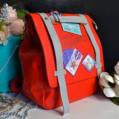 Рюкзак Luna-bag 8112 red