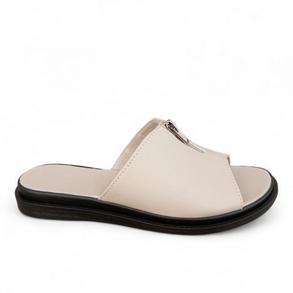 Шлепанцы DvaShoes Bad-02 beige