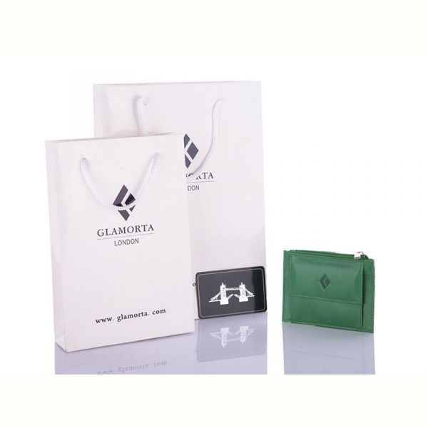 Визитница Glamorta B019-702 green