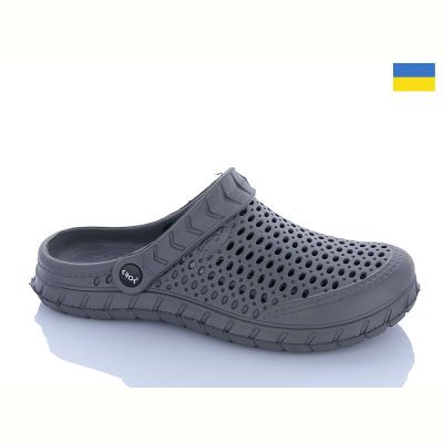 Кроксы Krok C62 сірий