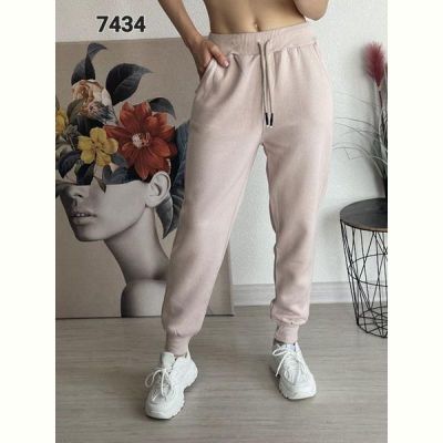Штаны спорт FSN 7434 beige