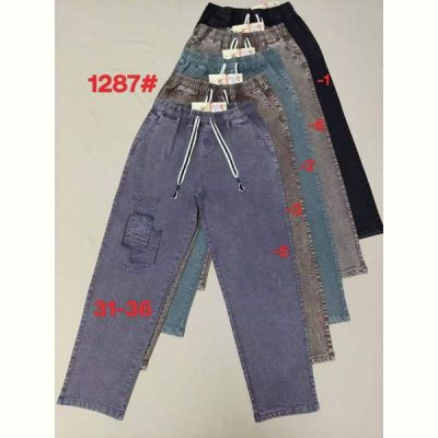 Джинсы Immei 1287-6 grey