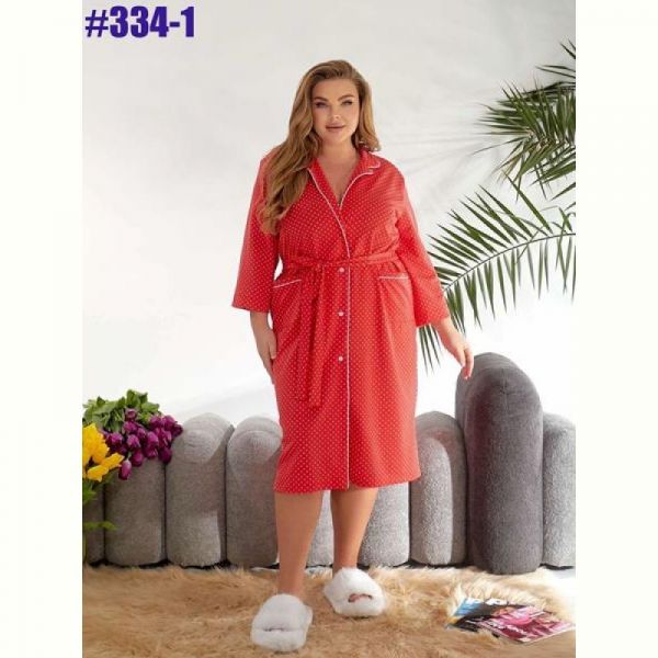 Халат BAT 334-1 red