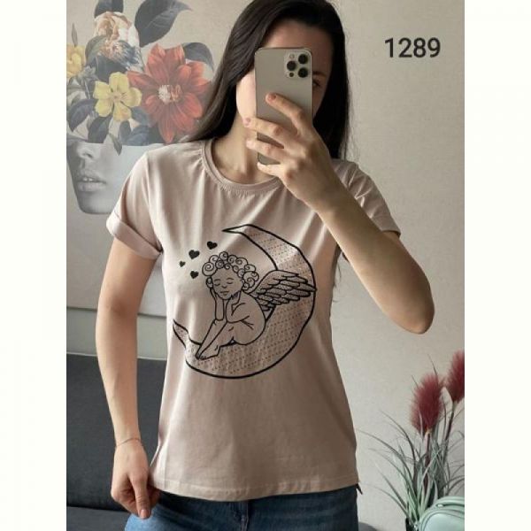Футболка FSN 1289 beige