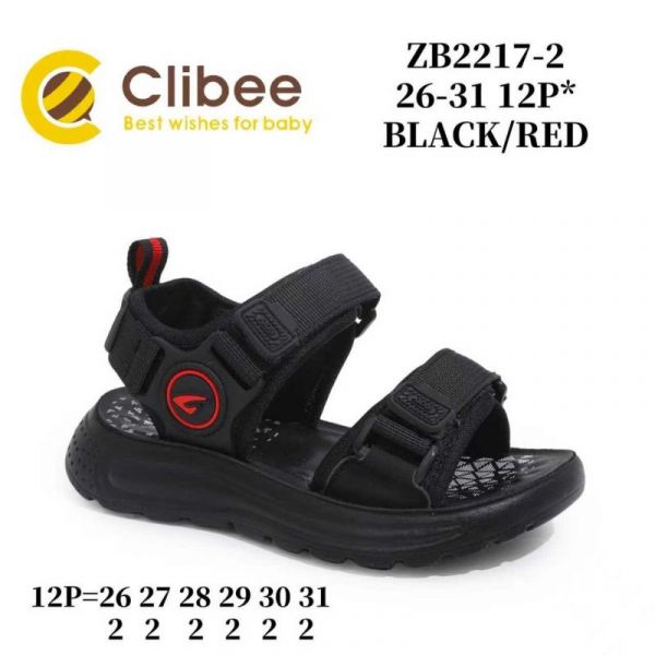Босоножки Clibee ApB-ZB2217-2 Black-Red