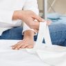 Наматрасник Aqua Stop 120х200 см IDEIA с резинками по углам, защитный непромокаемый, водонепроницаемый