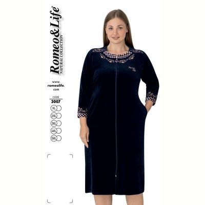 Халат Cotpark 3007 navy
