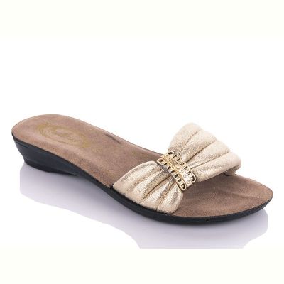 Шлепанцы Malibu 809 gold (30-35)