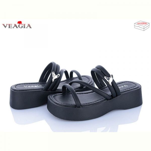 Шлепанцы Veagia N6 black