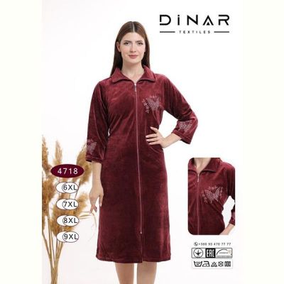 Халат Annet DO-D4718 brown
