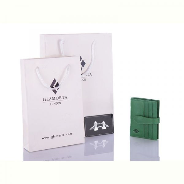 Визитница Glamorta B019-10 green