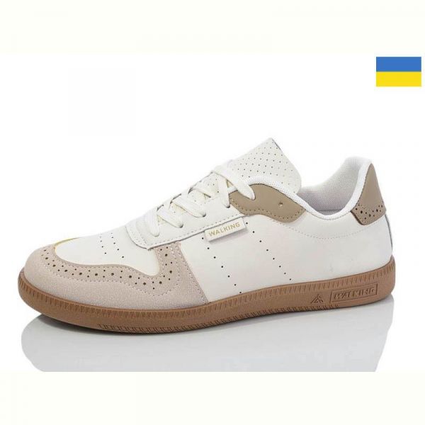 Кроссовки Demur 720-3 білий-бежевий