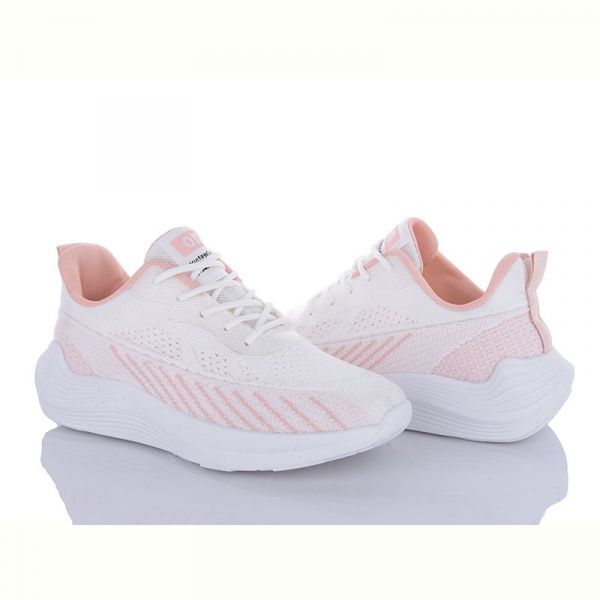 Кроссовки Violeta 176-39 white-orange