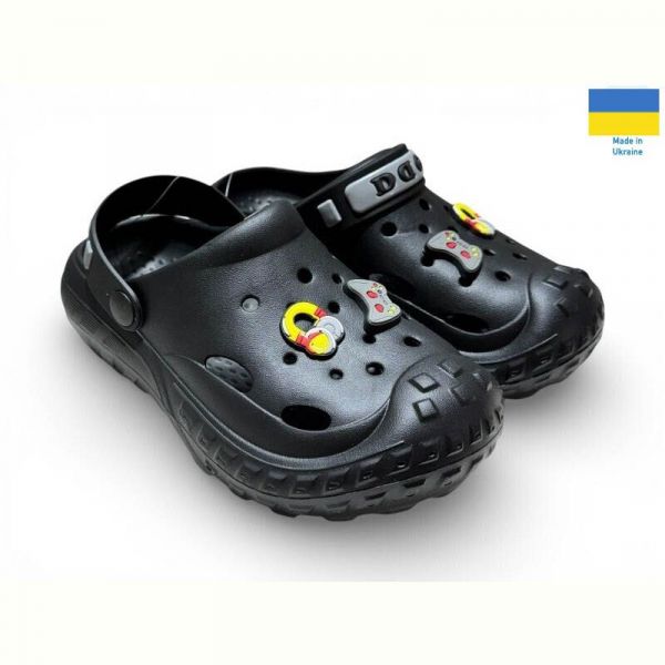 Кроксы Dago 333 чорний
