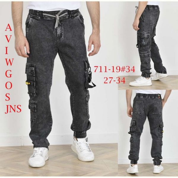 Джинсы God Baron 711-19 black