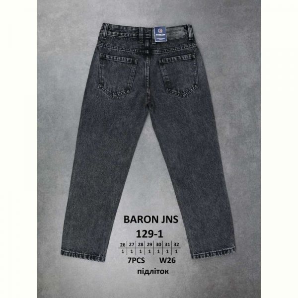 Джинсы God Baron 129-1 grey