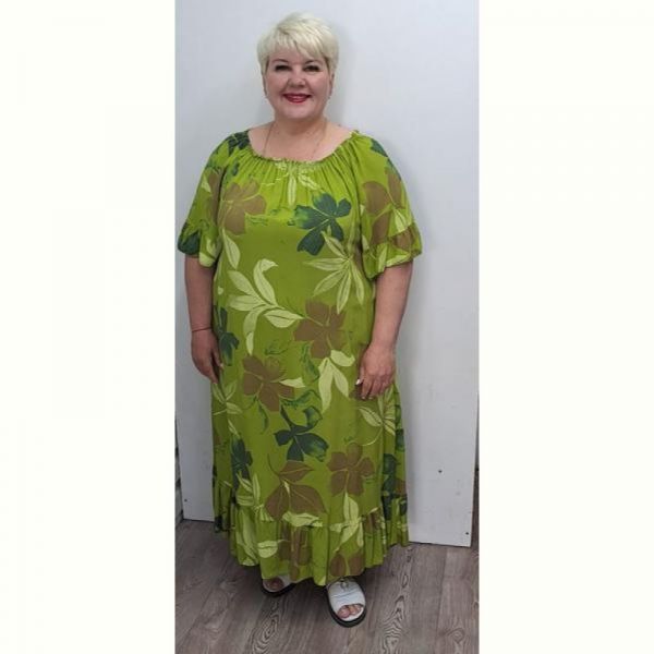 Платье Romeo life RL1068 green