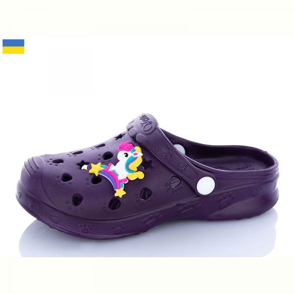 Кроксы Verta С100 бордовий