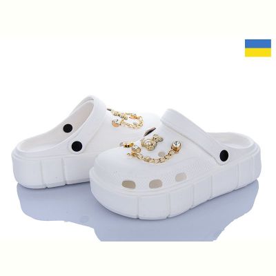 Кроксы Progress 152-581 білий