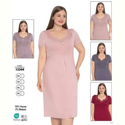Ночнушка Cotpark 13344 grey