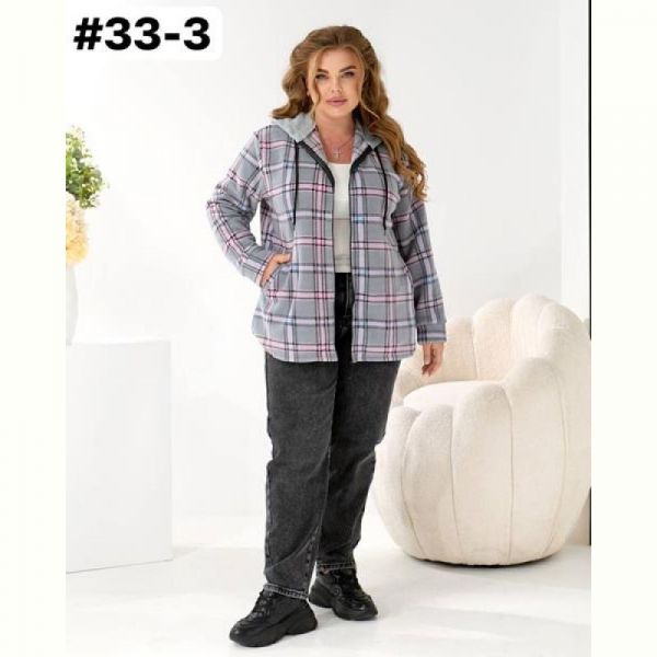 Рубашка Romeo life 33-3 grey