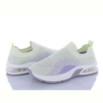 Кроссовки Violeta 92-35 green-purple