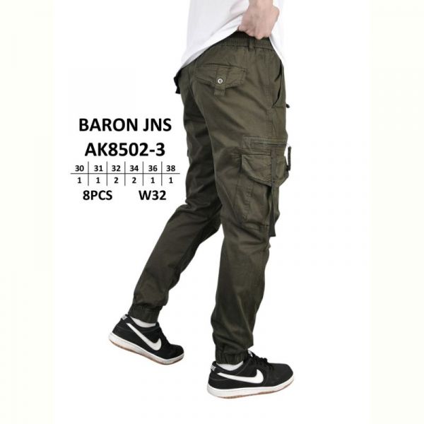 Джинсы God Baron AK8502-3 khaki