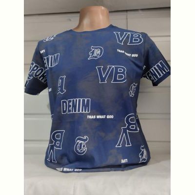 Футболка Panda 1823 blue