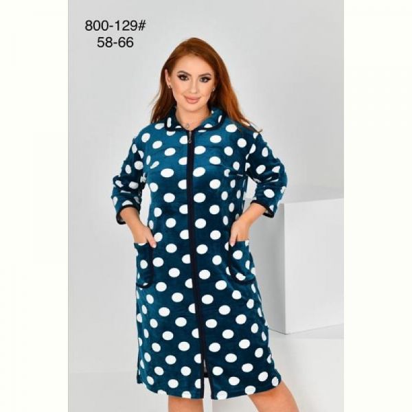 Халат Anion 800-129 blue