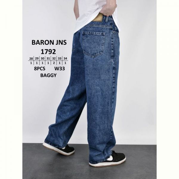 Джинсы God Baron 1792 blue