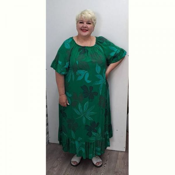 Платье Romeo life RL1066 green