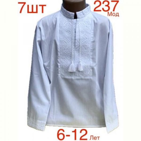 Вышиванка Надийка ND828-237 white