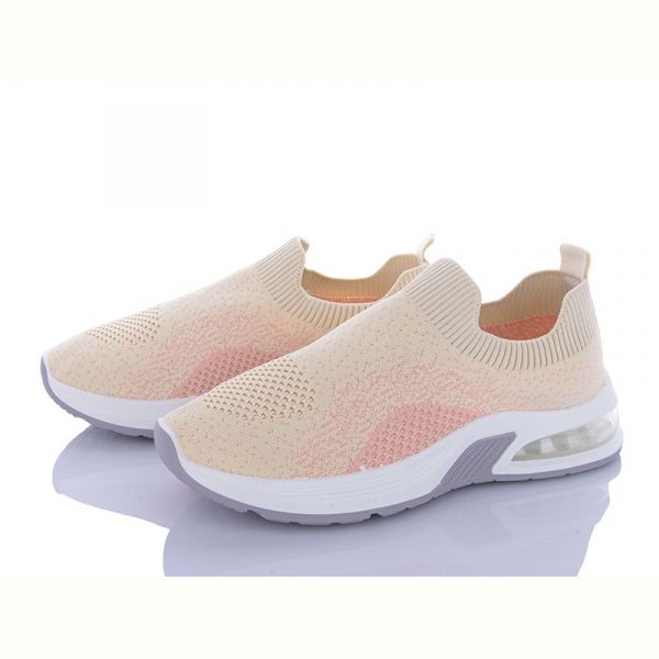 Кроссовки Violeta 92-35 beige-pink