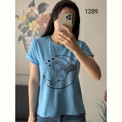 Футболка FSN 1289 l.blue