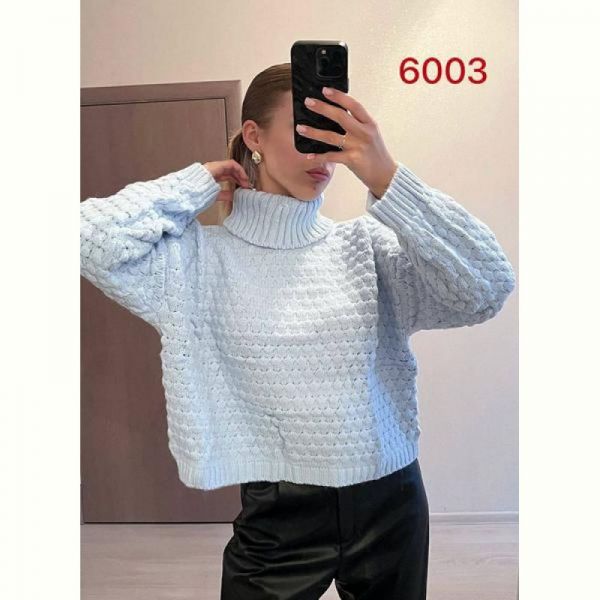 Свитер FSN 6003 l.blue