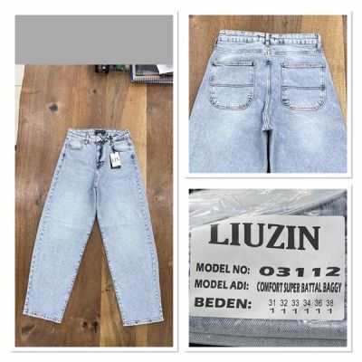 Джинсы Maxim Jeans 03112 l.blue
