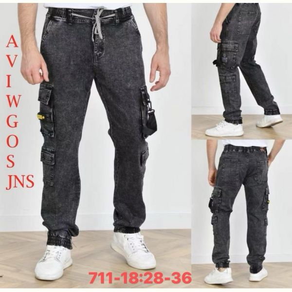 Джинсы God Baron 711-18 black