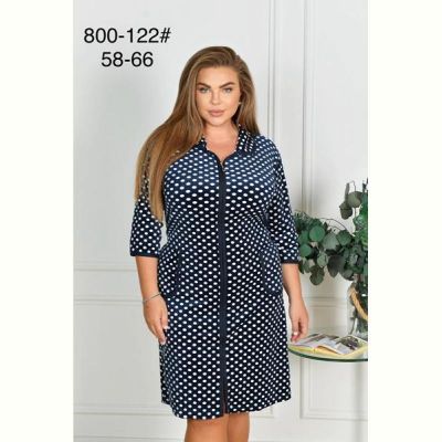 Халат Anion 800-122 navy