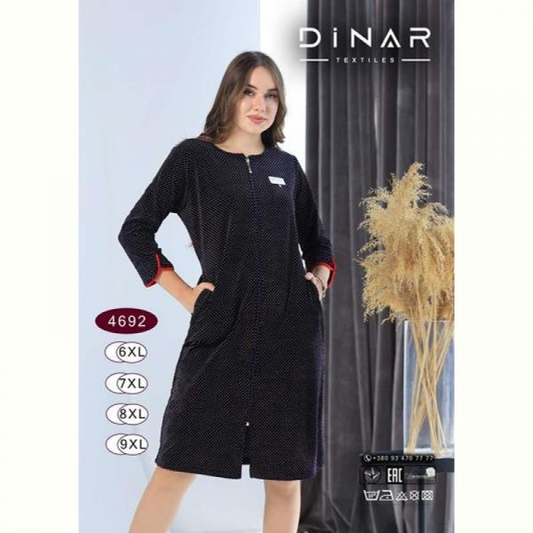 Халат Annet DO-D4692 navy