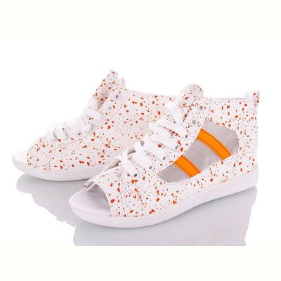 Кеды Desun CF017 white-orange