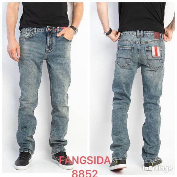Джинсы Fangsida 8852 l.blue