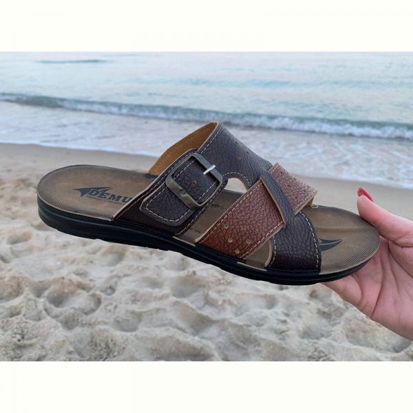 Шлепанцы Malibu MKN6835 brown-camel
