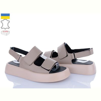 Босоножки A.N.I.One 4077-59 бежевий шкіра